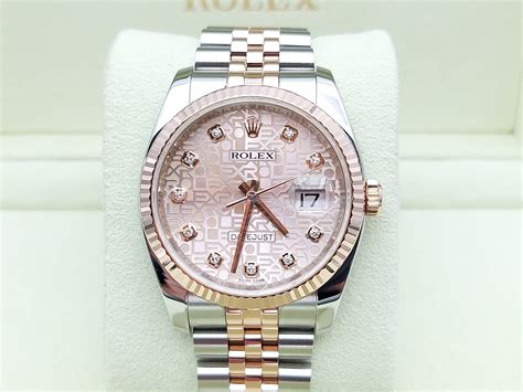 rolex dames zilver roze|Rolex Lady.